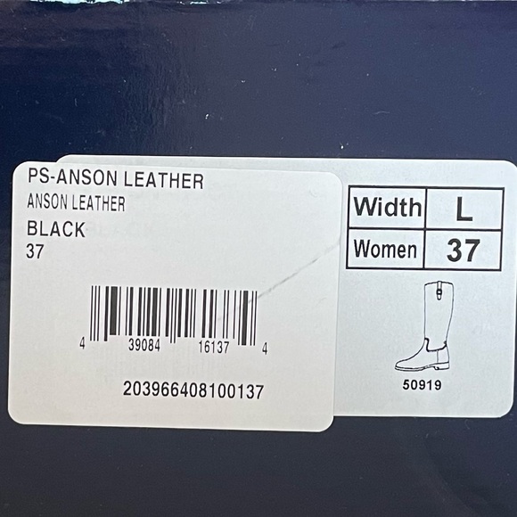 NEW Pajar Anson Waterproof Black Leather Boot EU 37 (runs large) - Picture 4 of 5